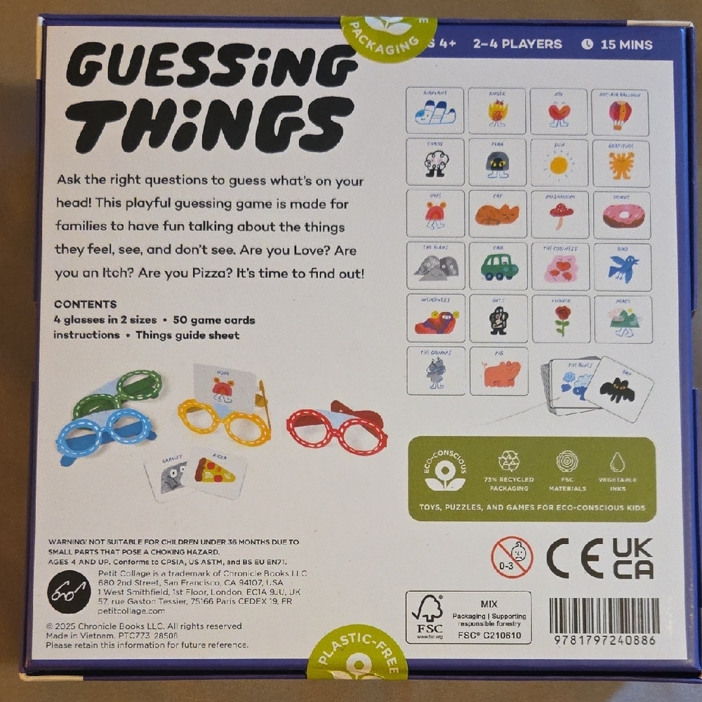 Guessing Things Game by Petit Collage - Picture 2 of 5